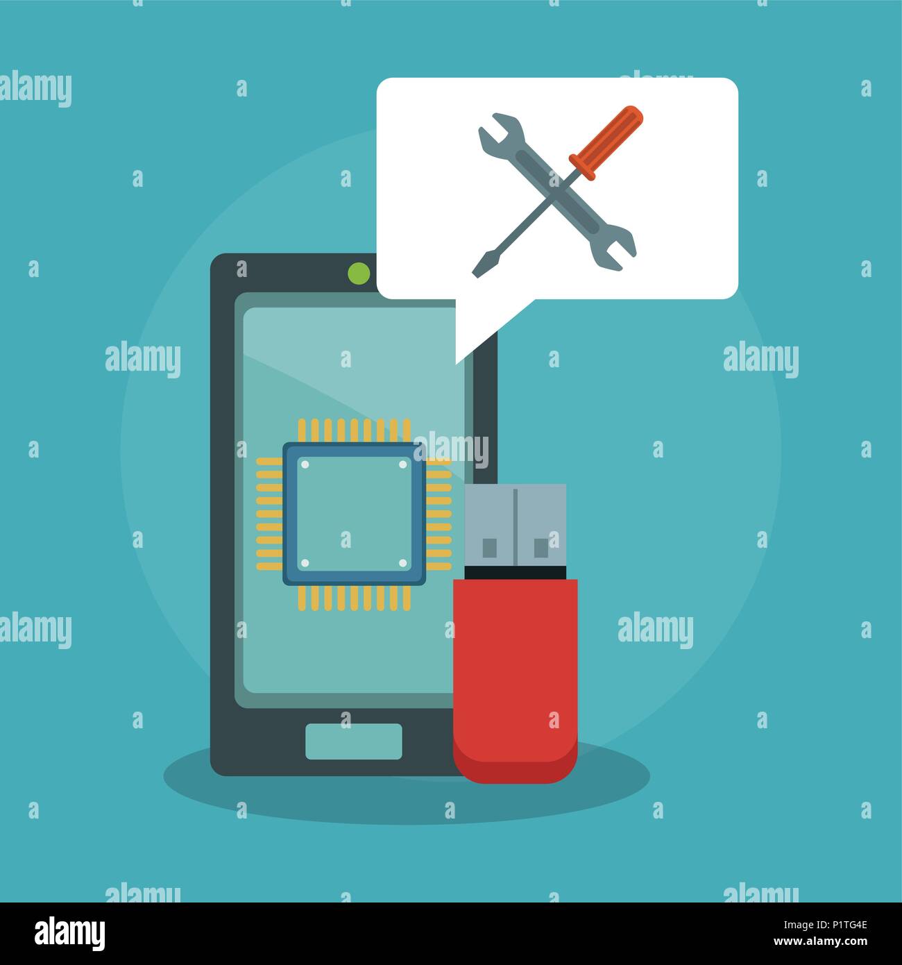 Data center and cloud computing Stock Vector Image & Art - Alamy