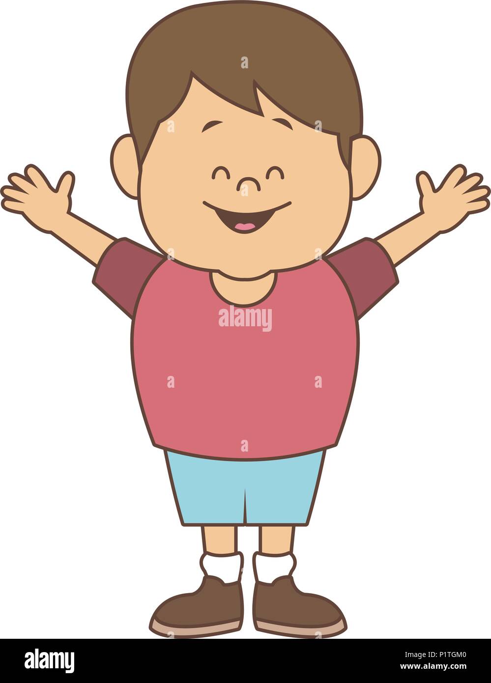 Cute boy cartoon Stock Vector Image & Art - Alamy