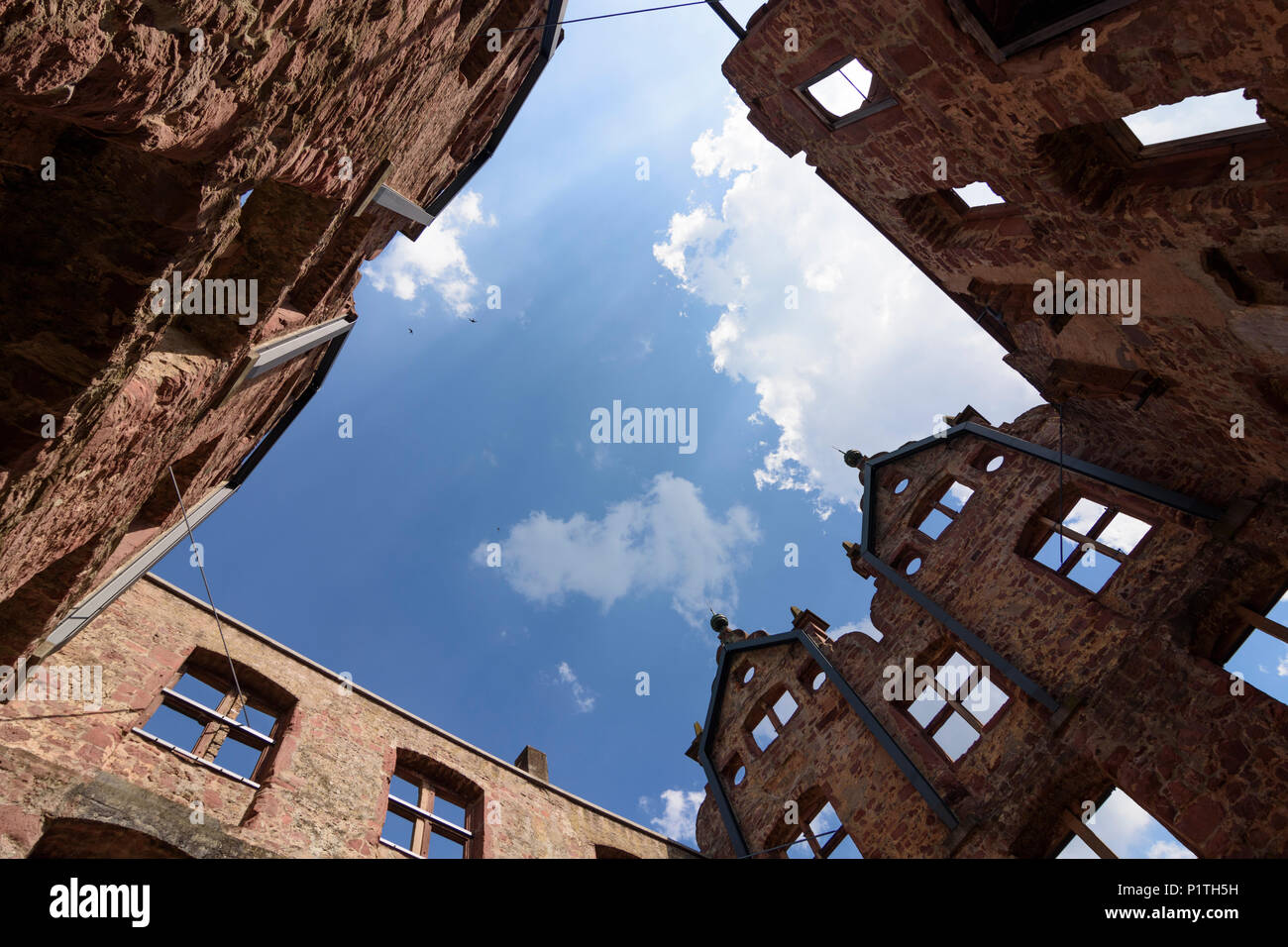 Calw: district Hirsau: ruins of Monastery of St. Peter and St. Paul, former Schloss (castle) in Germany, Baden-Württemberg, Schwarzwald, Black Forest Stock Photo