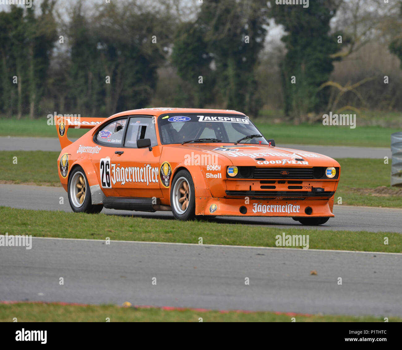 Alan Breck, Ford Capri, Open series, CSCC, Motor racing