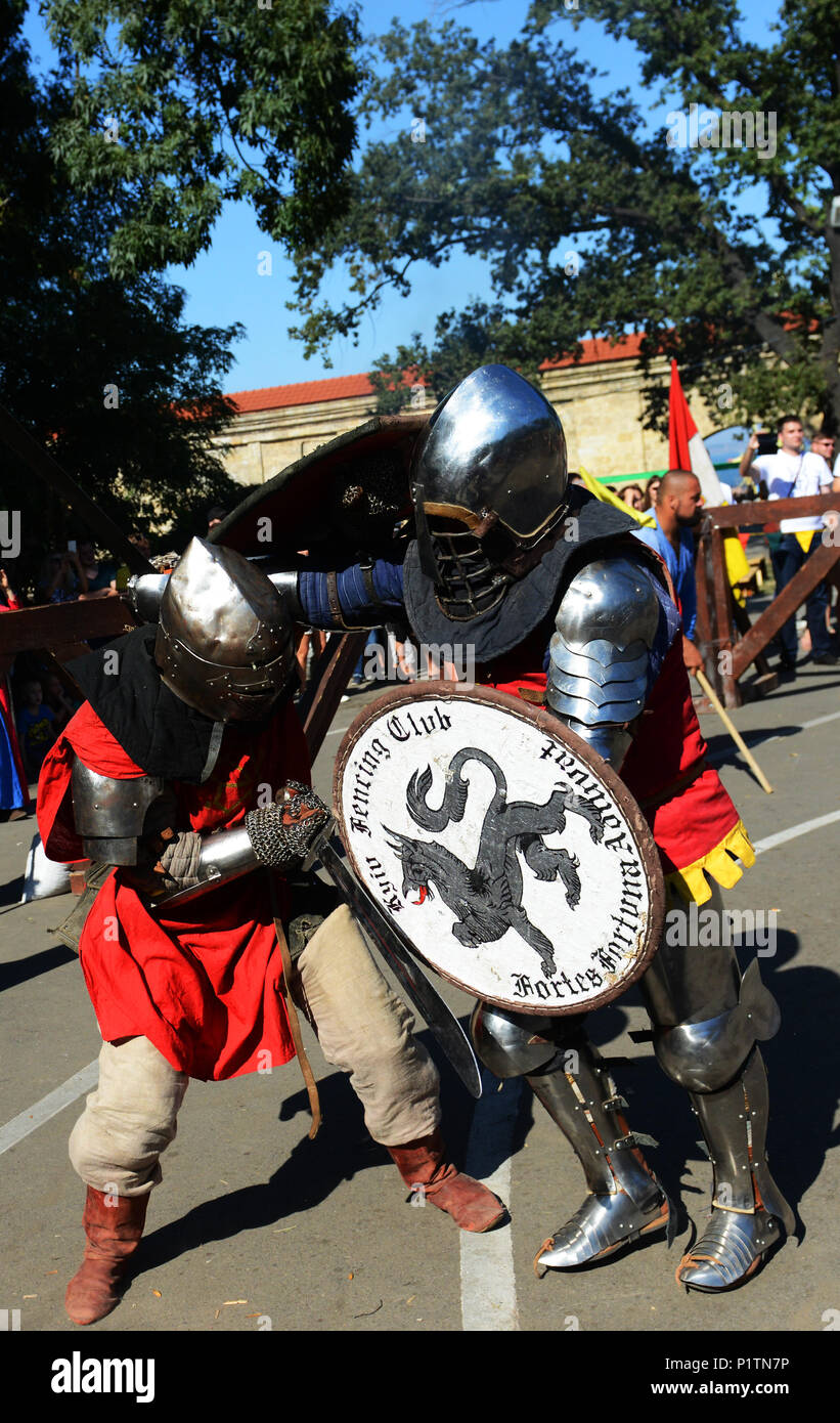 Ukraine knight medieval fighting hi-res stock photography and images ...