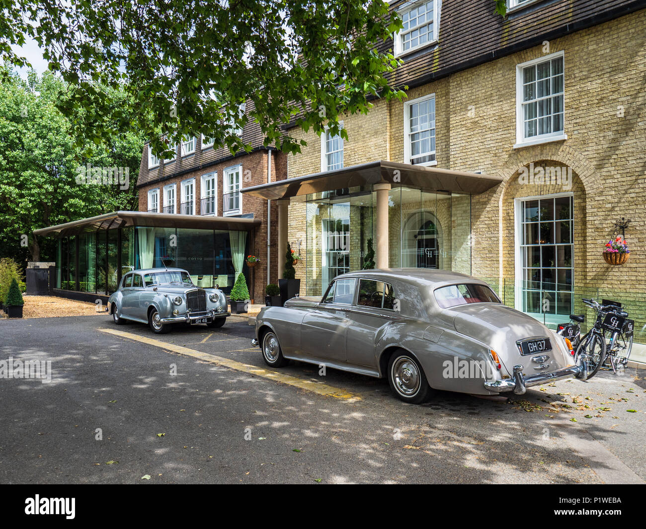The Gonville Hotel Cambridge - a luxury boutique hotel in central Cambridge UK Stock Photo