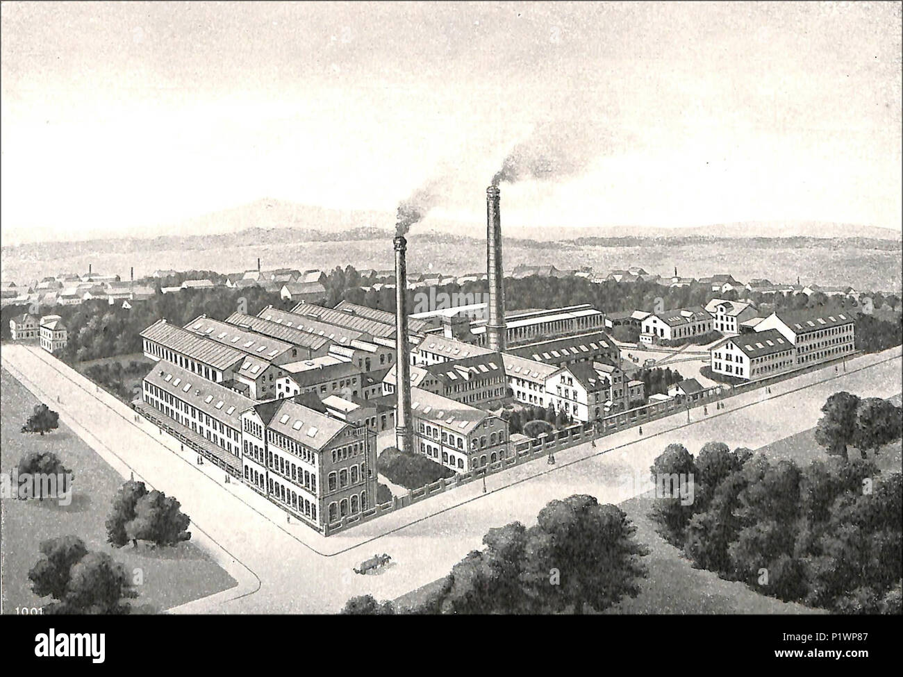 (1913) BRAUNSCHWEIG Grimme, Natalis & Co -1. Stock Photo