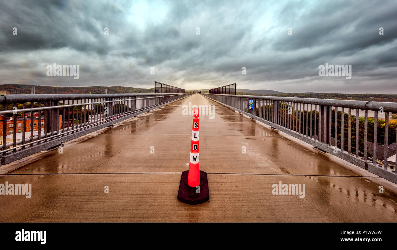 Poughkeepsie Bridge Stock Photo Alamy