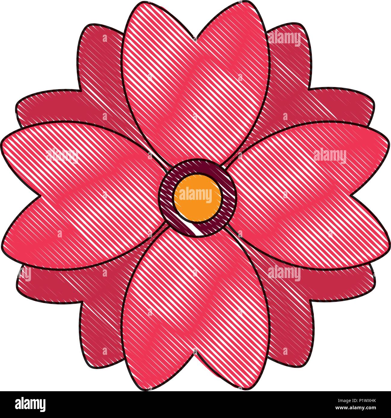 flower natural isolated icon Stock Vector Image & Art - Alamy