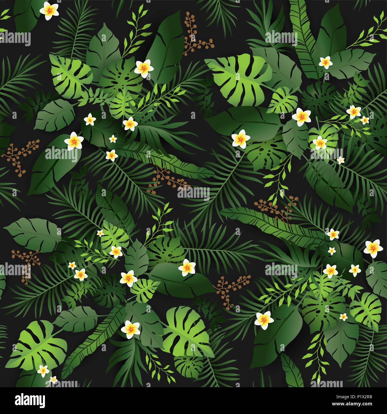 Dark Seamless pattern Stock Vector Image & Art - Alamy