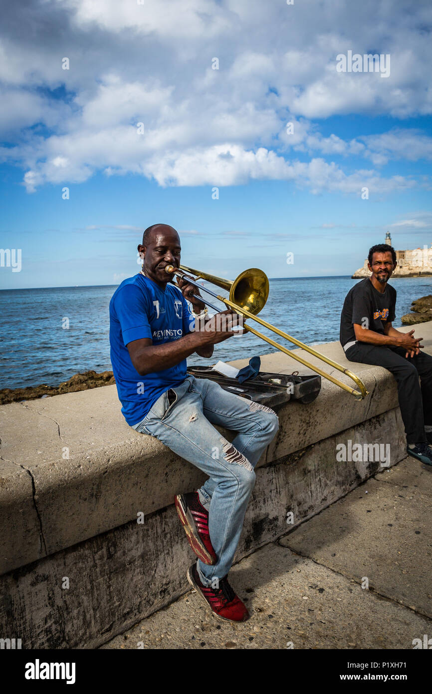 Habana Street Stock Photo