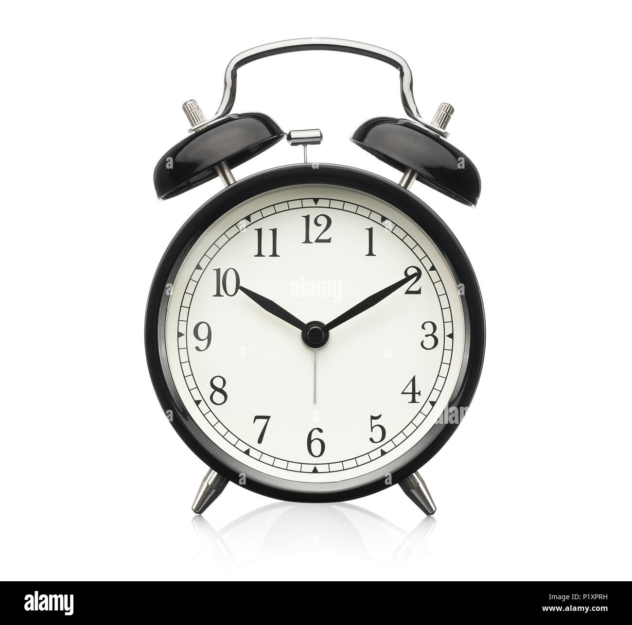 Vintage alarm clock reminder symbol Cut Out Stock Images & Pictures Alamy