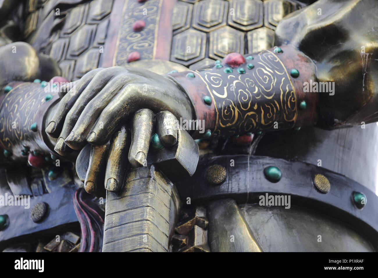 Chinese god of war statue hi-res stock photography and images - Alamy