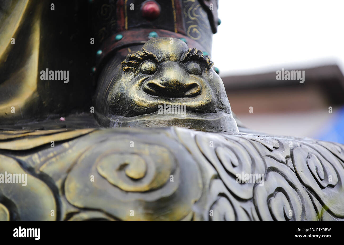 Chinese god of war statue hires stock photography and images Alamy