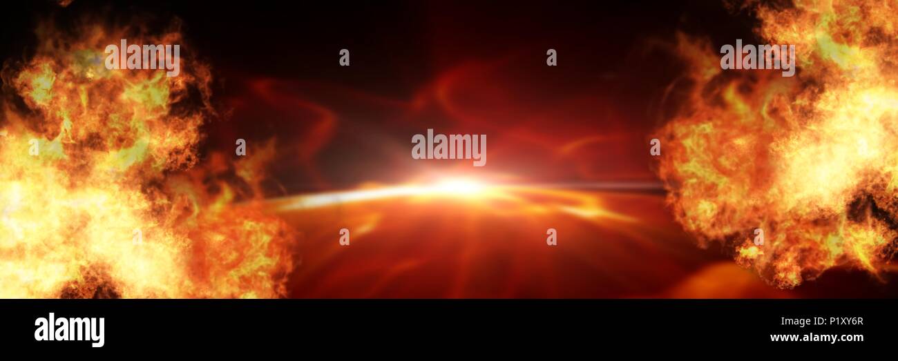 Fire burning 3d hi-res stock photography and images - Alamy