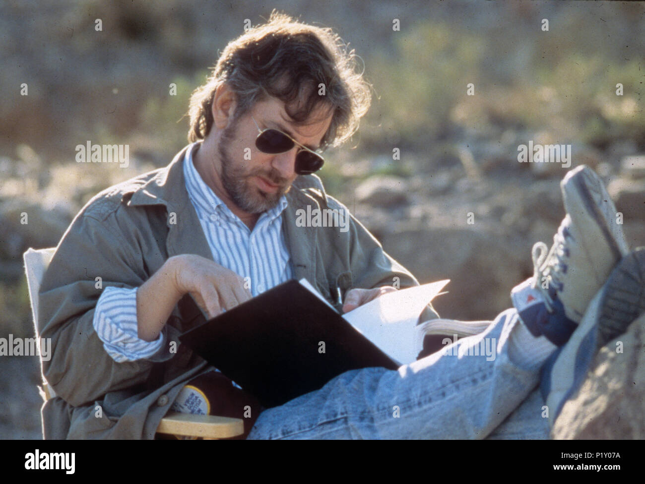 STEVEN SPIELBERG American film producer about 1995 Stock Photo