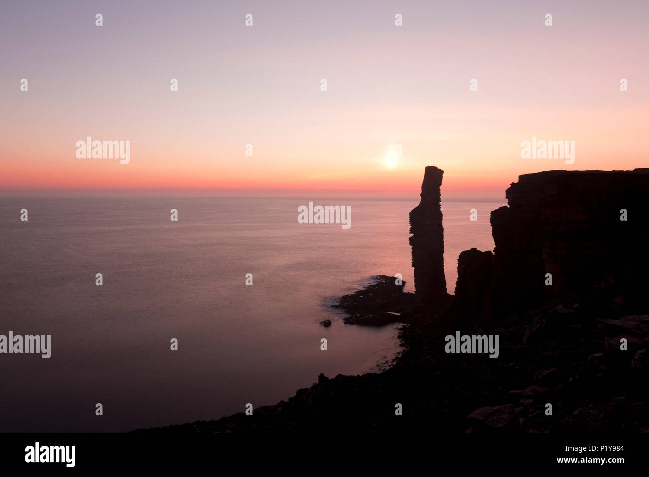 Old Man of Hoy, Orkney isles Stock Photo