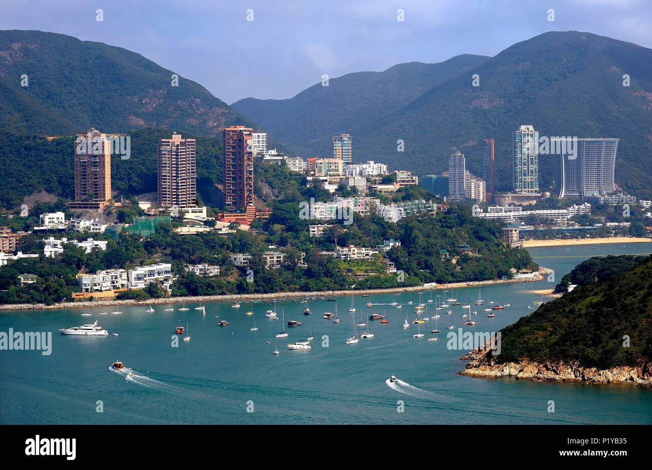 China, HongKong, Deep Water Bay Stock Photo Alamy