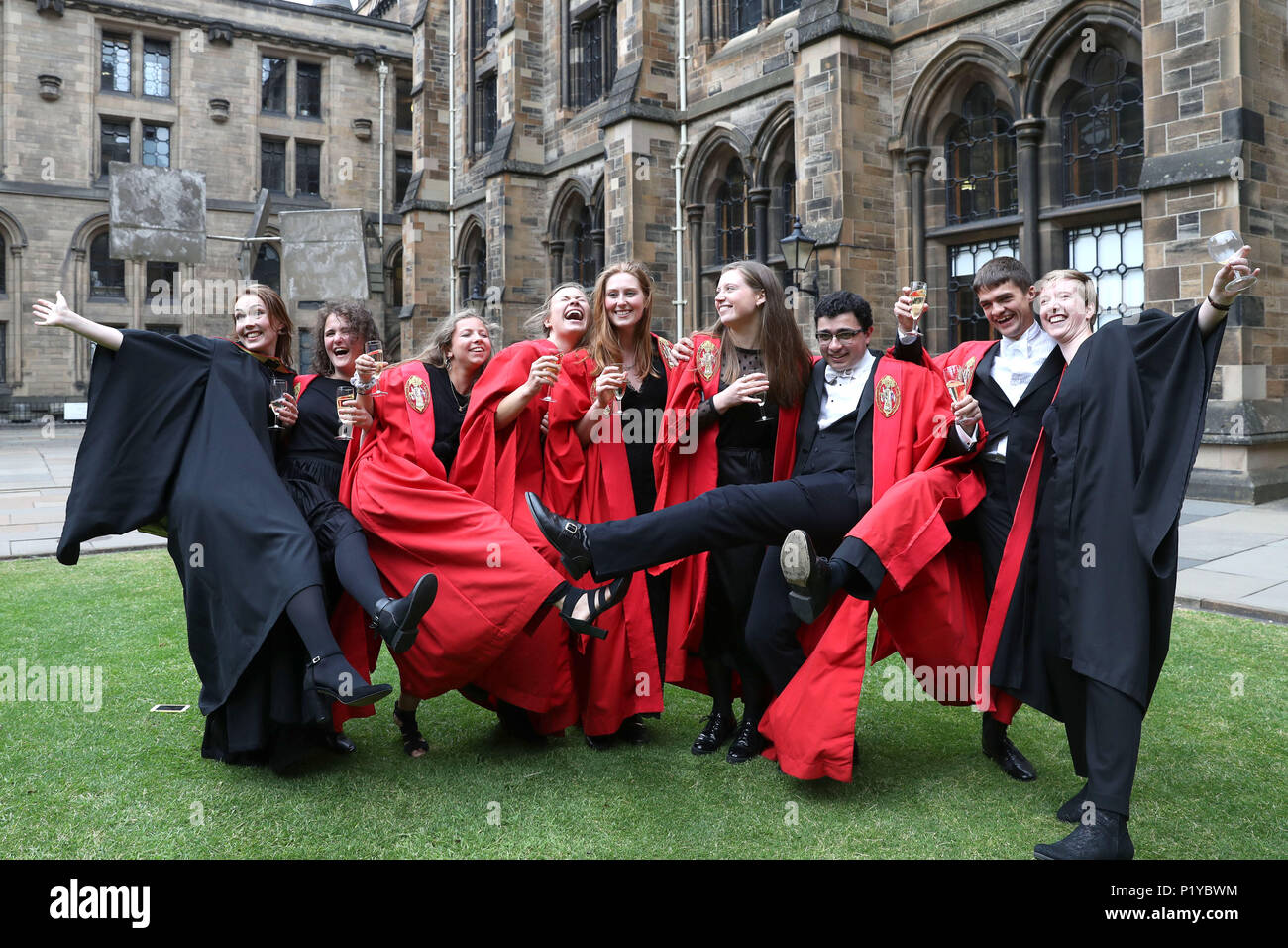 University of glasgow graduation hires stock photography and images