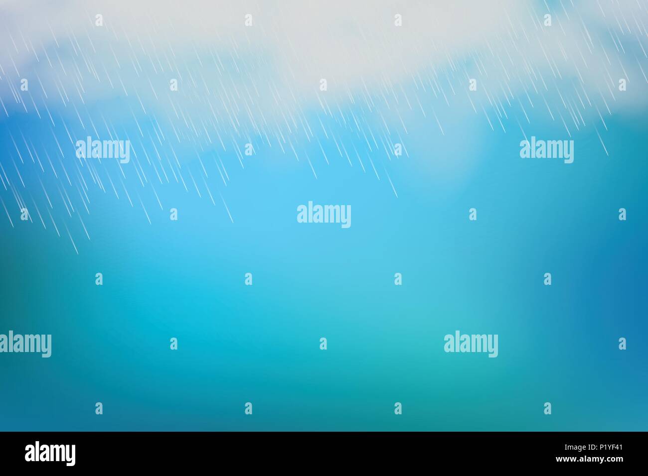 Rain thunder lightning clouds Stock Vector Images - Alamy