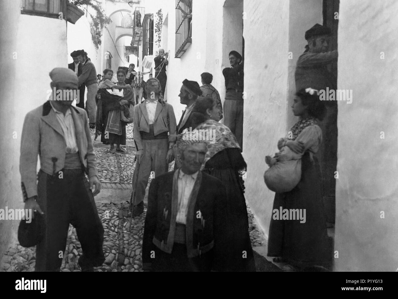 Original Film Title: LUNA DE SANGRE.  English Title: LUNA DE SANGRE.  Film Director: FRANCISCO ROVIRA BELETA.  Year: 1951. Credit: JOSE CARRERAS PLANAS / Album Stock Photo