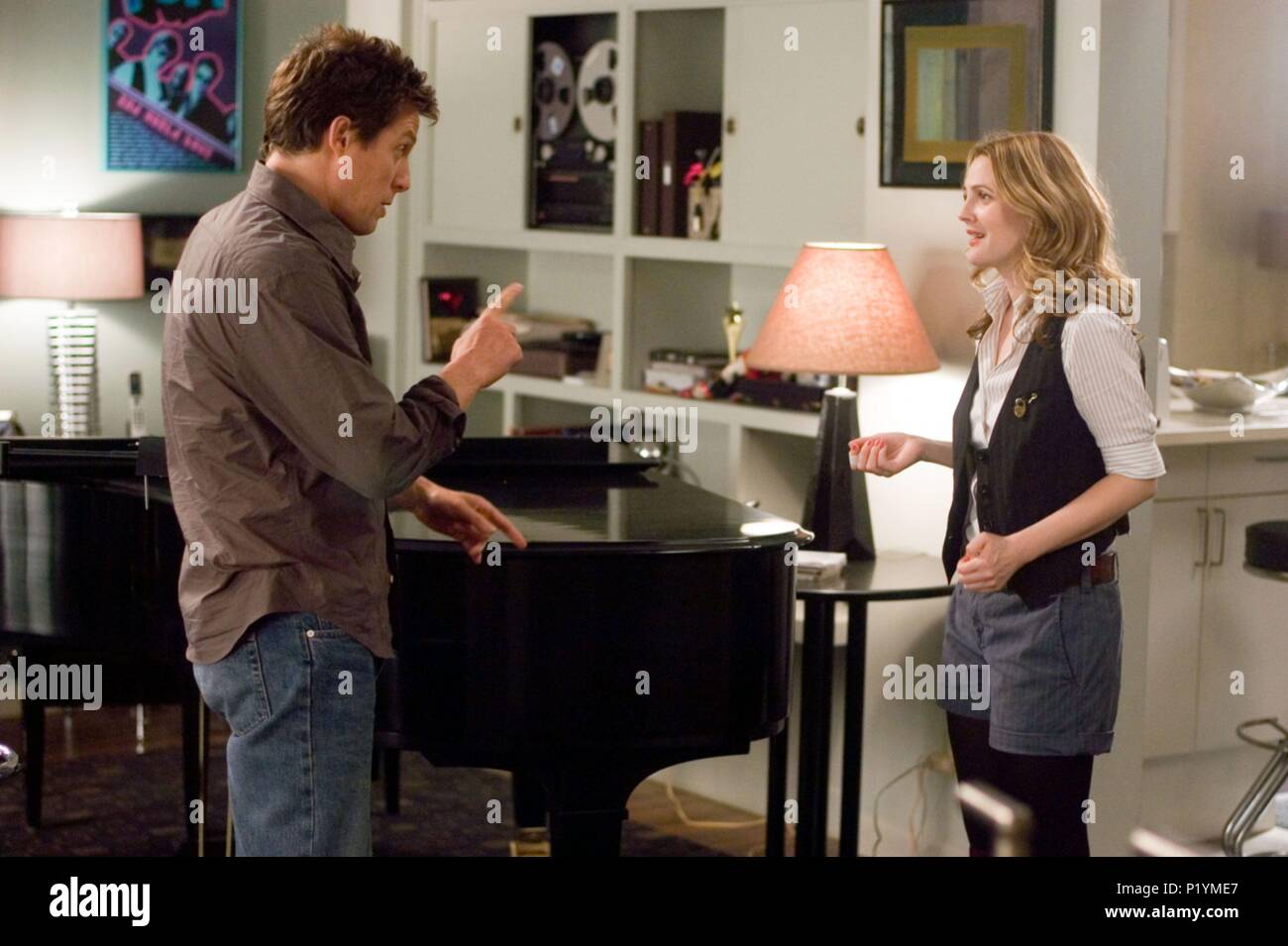 Music lyrics 2007 drew barrymore hires stock photography and images