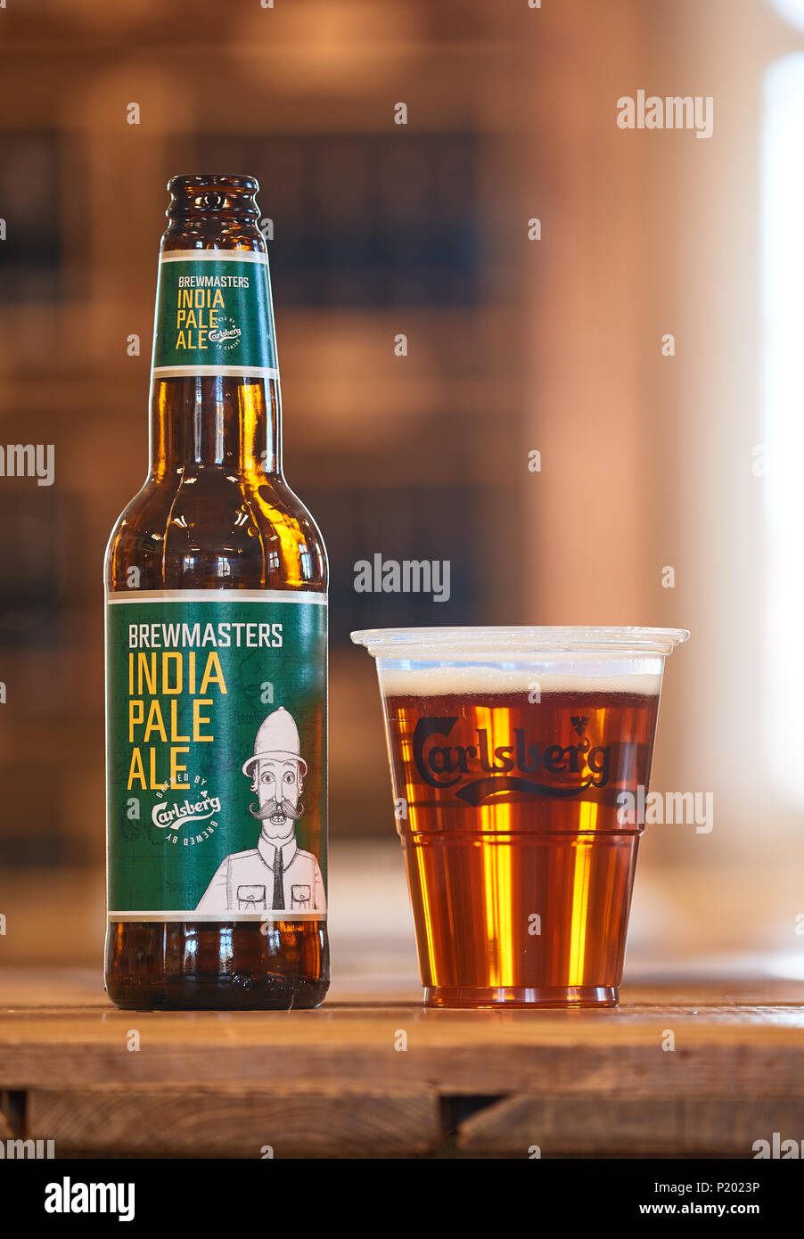Brewmasters India Pale Ale Stock Photo