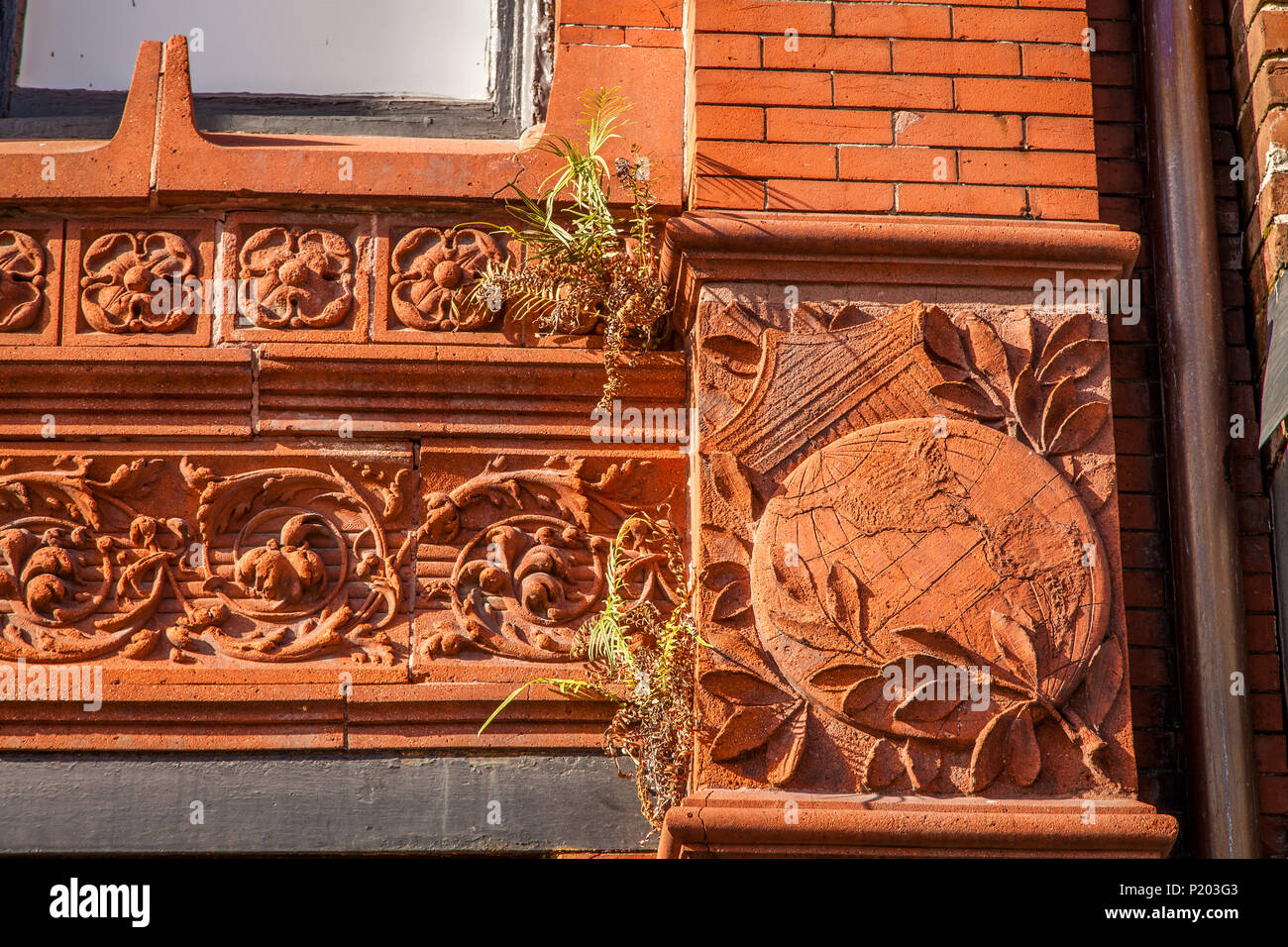 Cotton exchange in the historic city of Savannah Stock Photo