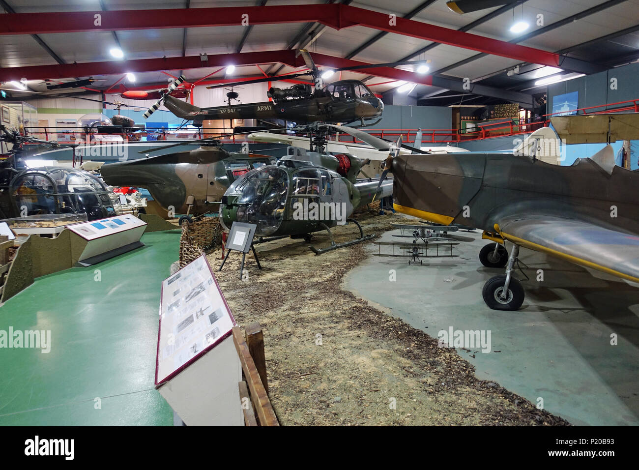 Army Air Corps Museum, Middle Wallop, Wiltshire Stock Photo