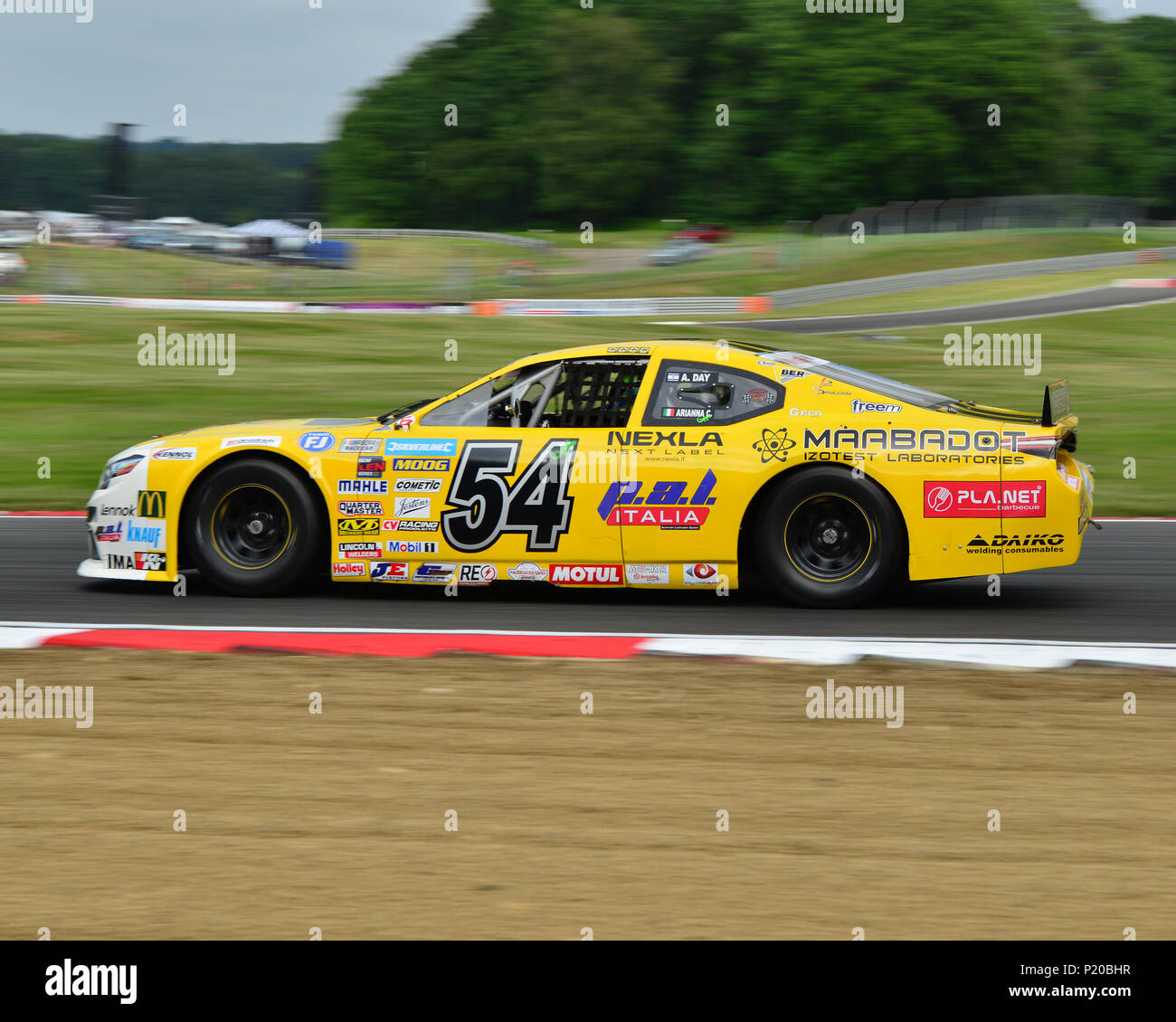 Alon Day Arianna Casoli Chevrolet Ss Nascar Whelen Euro Series Elite 2 American Speedfest V Brands Hatch June 2018 Automobiles Autosport Ca Stock Photo Alamy