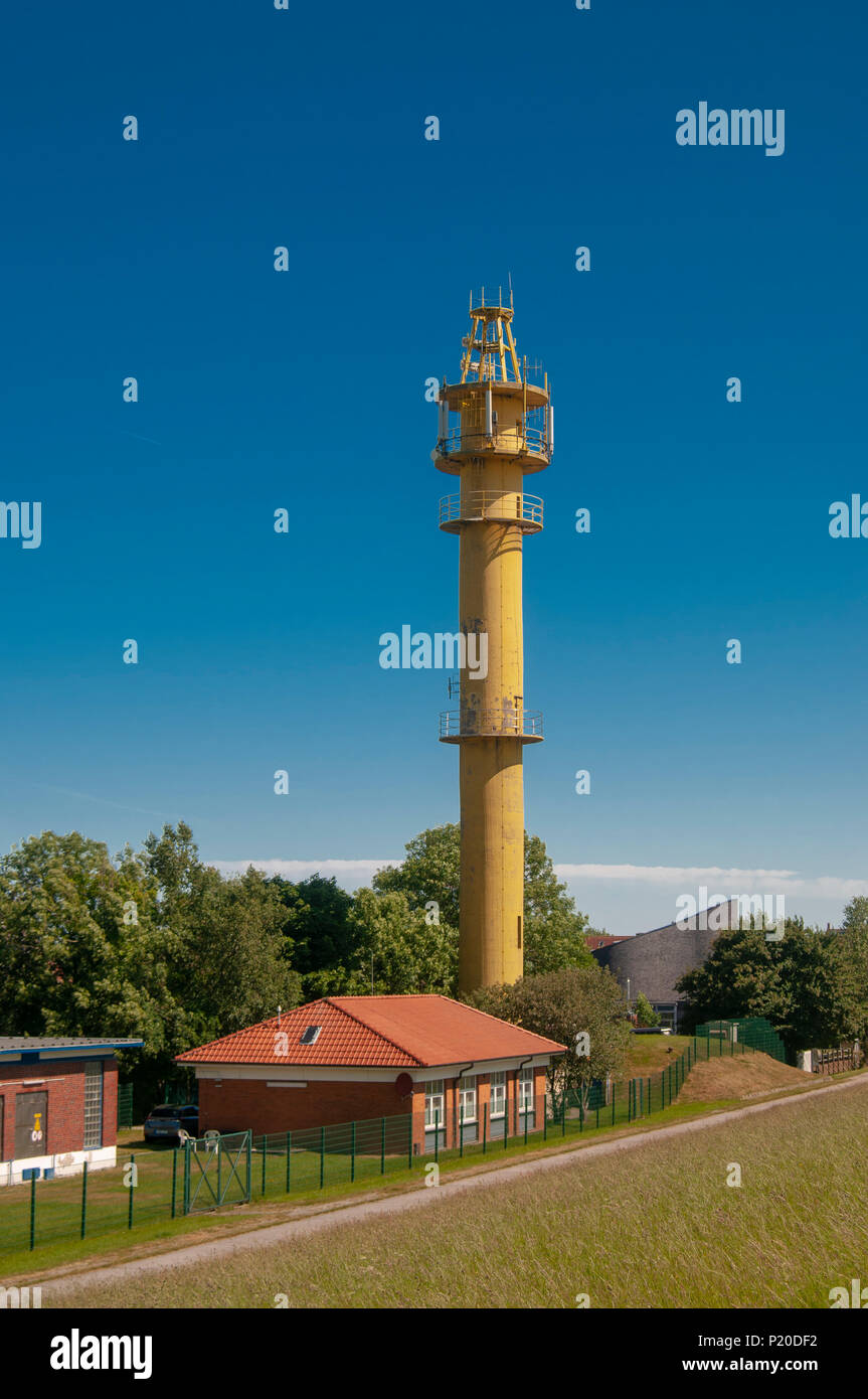 DE - Former lighthouse of Horumersiel-Schillig Stock Photo
