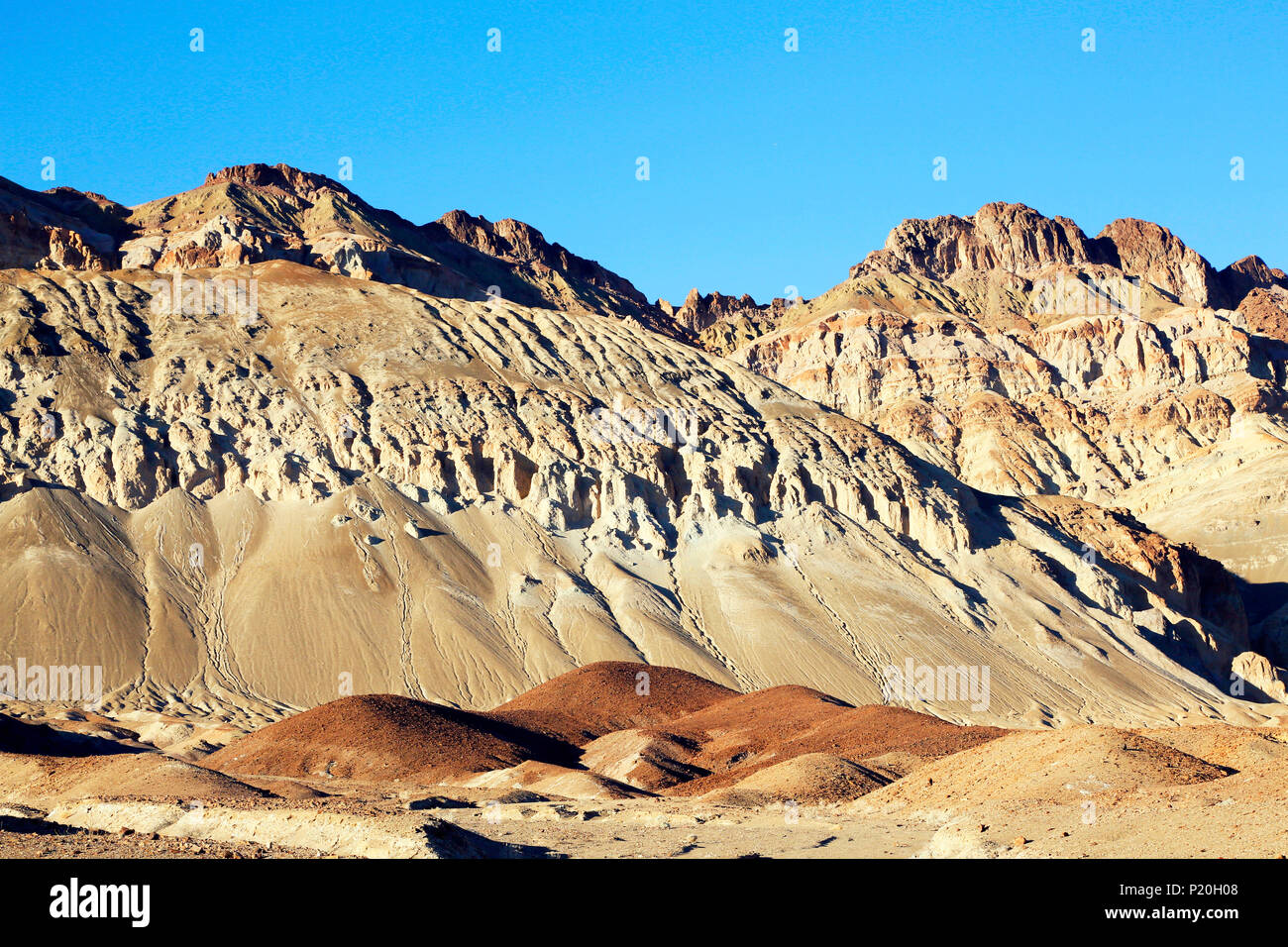 USA. Californie. Death Valley. Artists Drive. Stock Photo