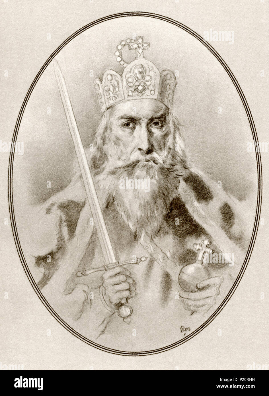Charlemagne hi-res stock photography and images - Alamy