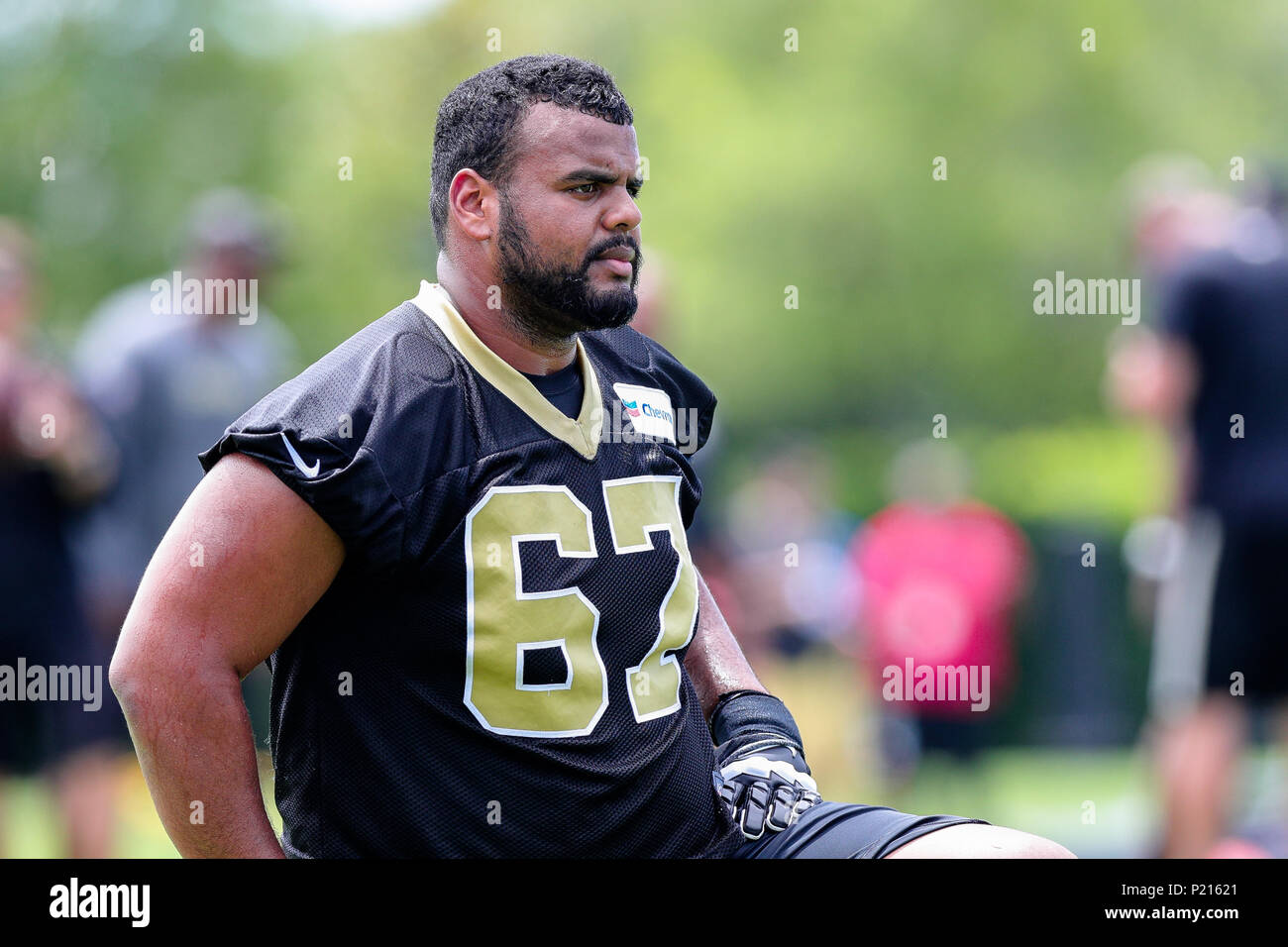 June 13, 2018 - New Orleans Saints offensive guard Larry Warford