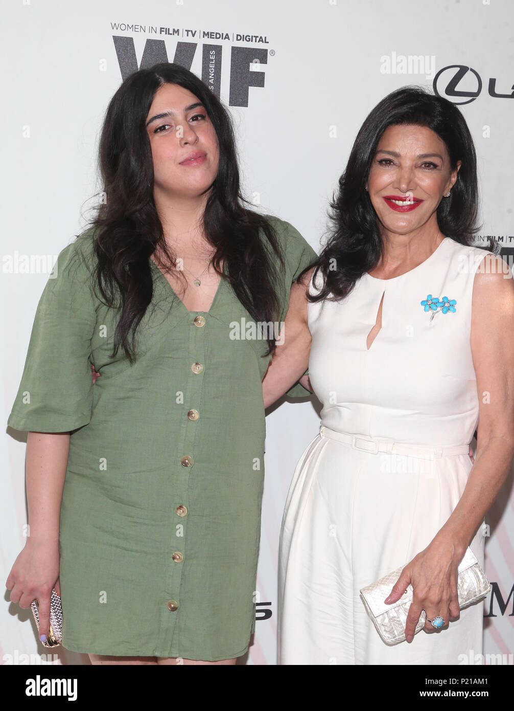 BEVERLY HILLS, CA - JUNE 13: Tara Touzie, Shohreh Aghdashloo, at the