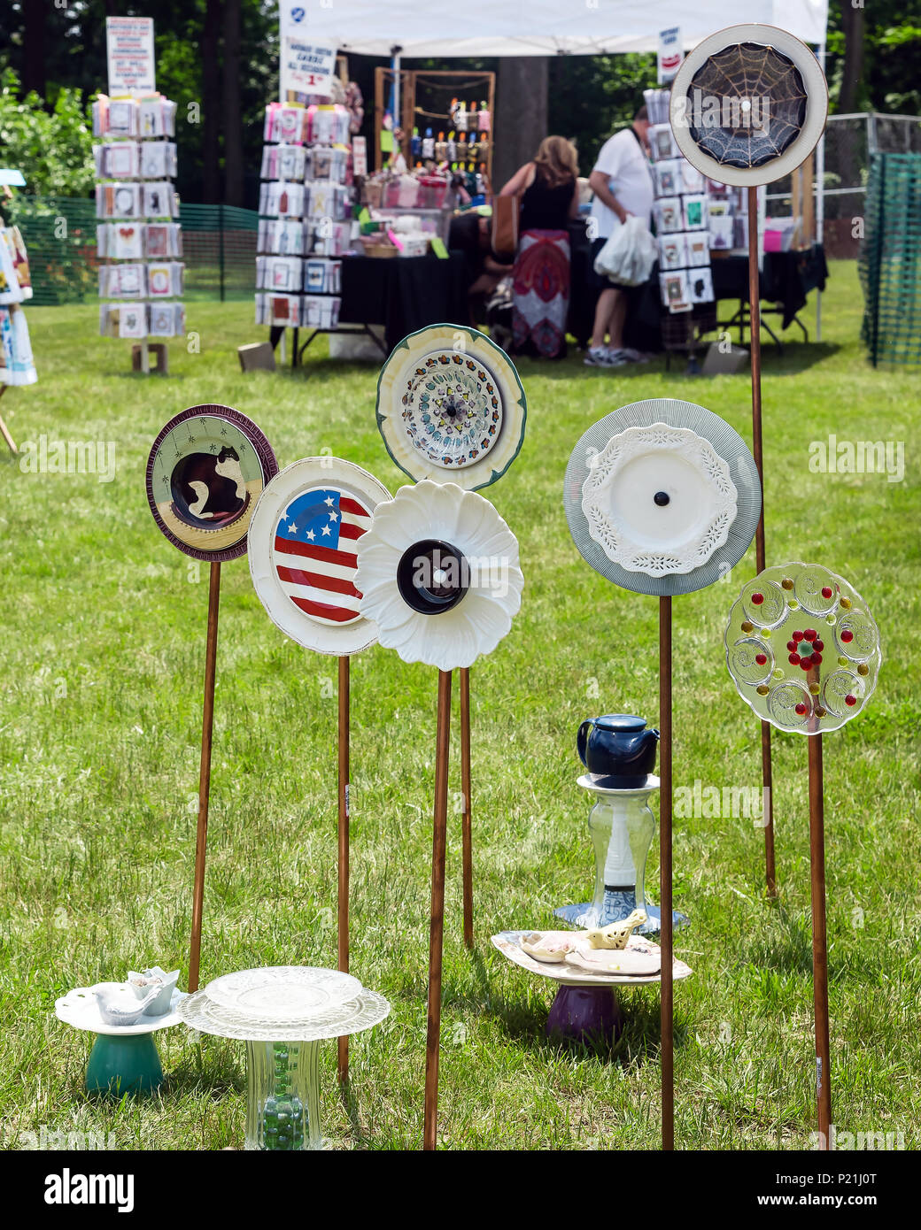 Sale of handicrafts,  , Northeast Philadelphia , PA, USA Stock Photo