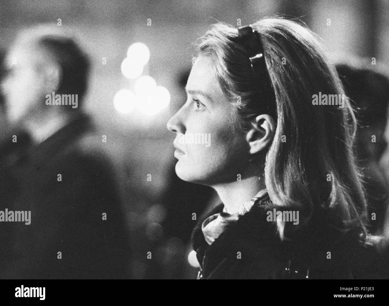 Original Film Title: MA NUIT CHEZ MAUDE.  English Title: MY NIGHT AT MAUD'S.  Film Director: ERIC ROHMER.  Year: 1969.  Stars: MARIE-CHRISTINE BARRAULT. Stock Photo
