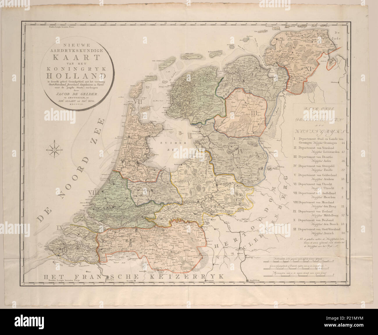 16 century map holland hi-res stock photography and images - Alamy