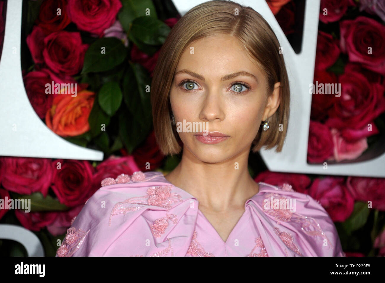Tavi Gevinson attending the 72nd Annual Tony Awards 2018 at the Radio City Music Hall on June 10, 2018 in New York City. Stock Photo