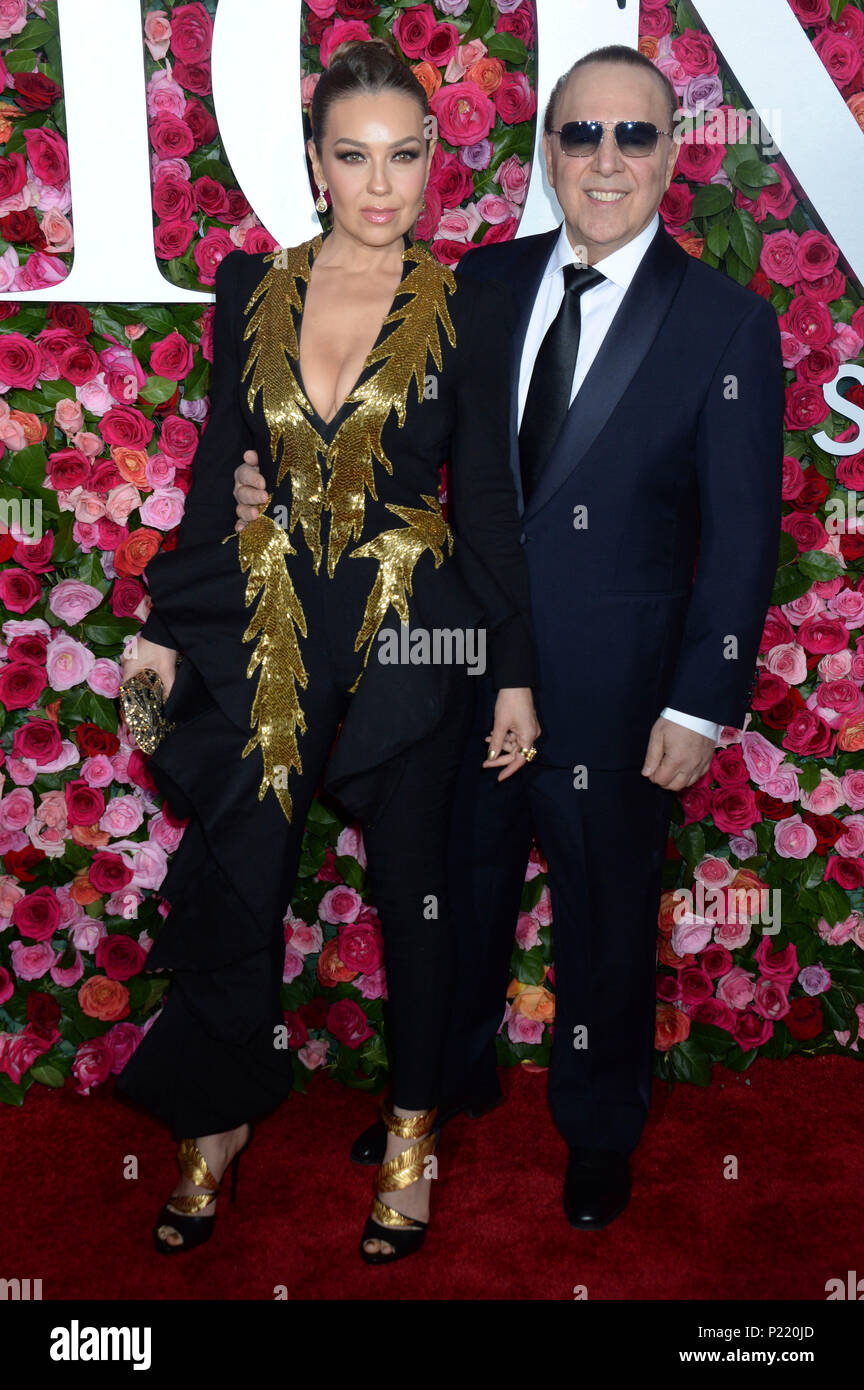 Thalia Mattola and her husband Tommy Mattola attending the 72nd Annual ...