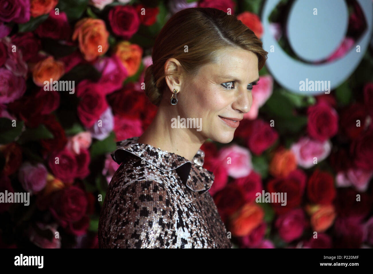 Claire Danes attending the 72nd Annual Tony Awards 2018 at the Radio