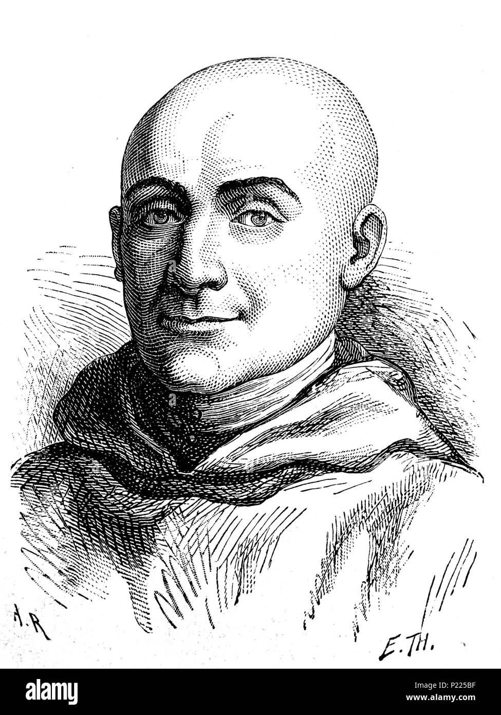 . Dom Gerle  8 AduC 040 Dom Gerle (A.C., 1740-ca. 1805) Stock Photo