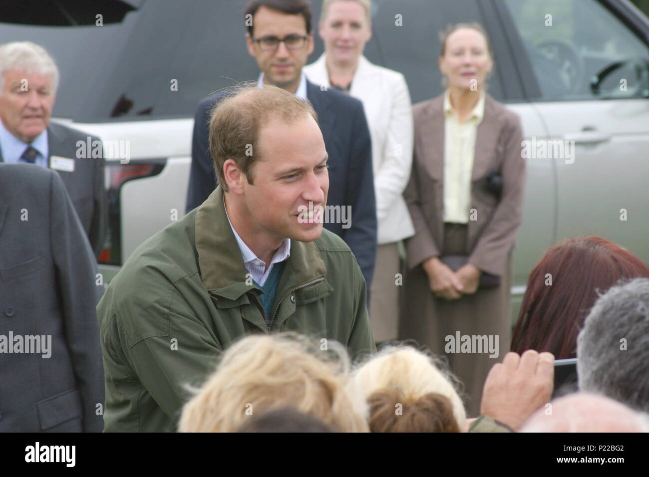 Prince William,Anglesey, Wales Stock Photo