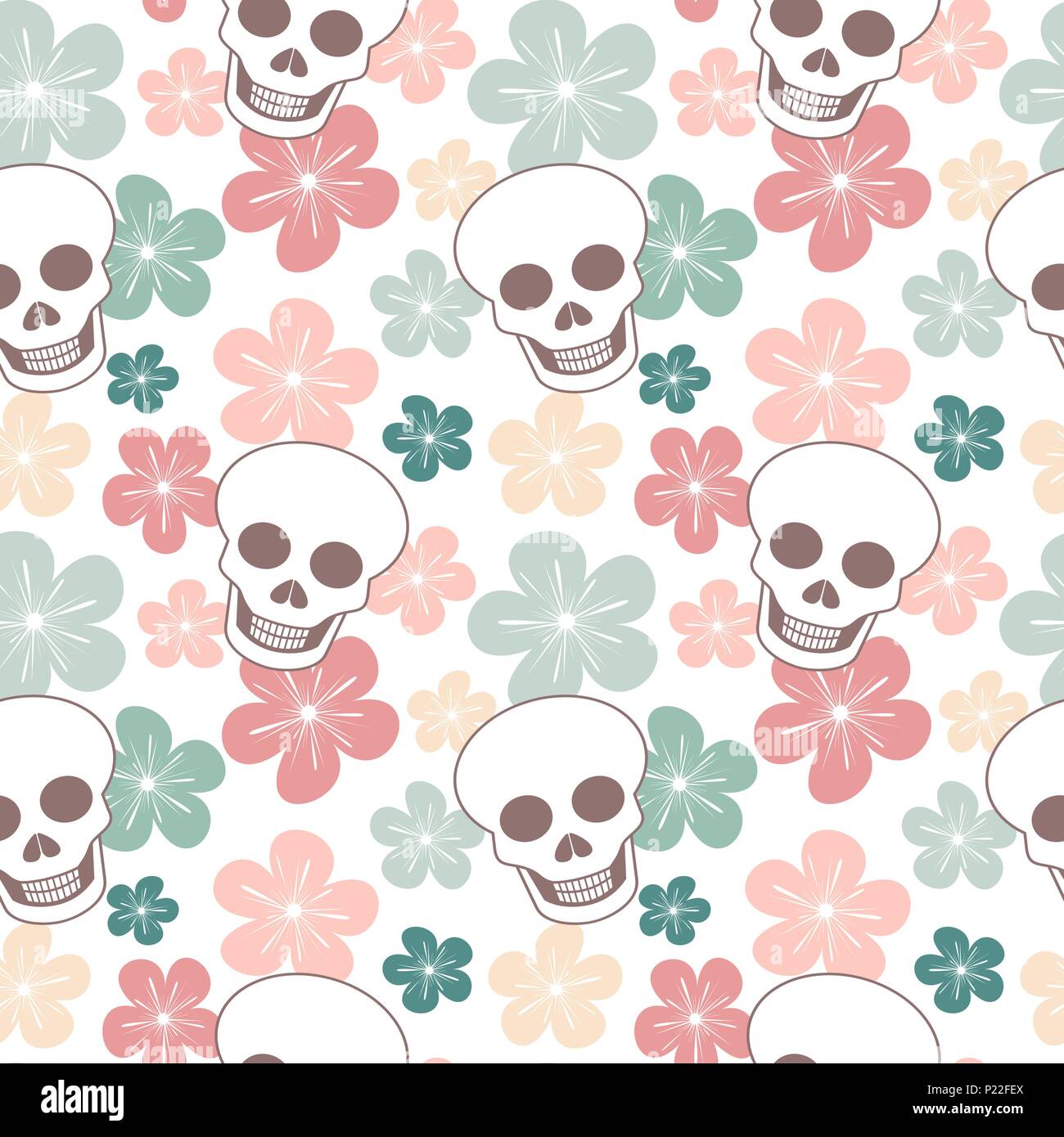 cute colorful seamless vector pattern background illustration with ...
