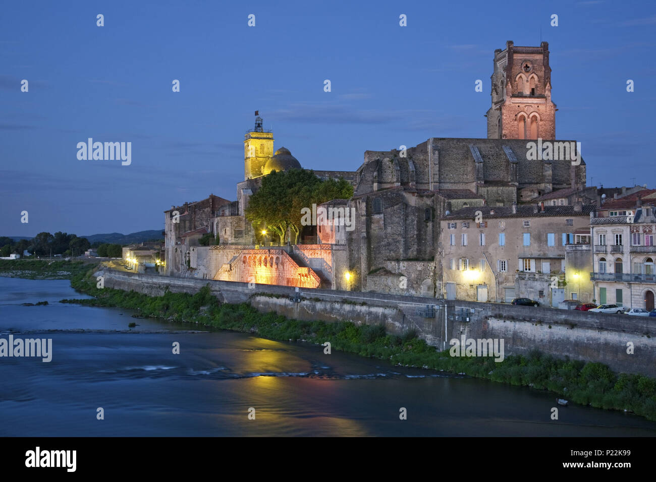 Old Town of PontSaintEsprit, Provence, LanguedocRoussillon, France