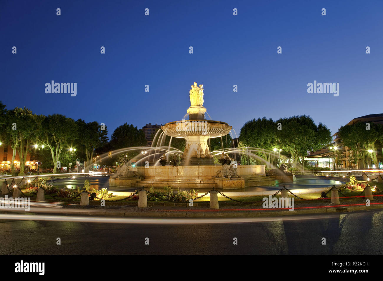 Wells on the Place de la Rotonde in AixenProvence, Provence, ProvenceAlpesCote d'Azur