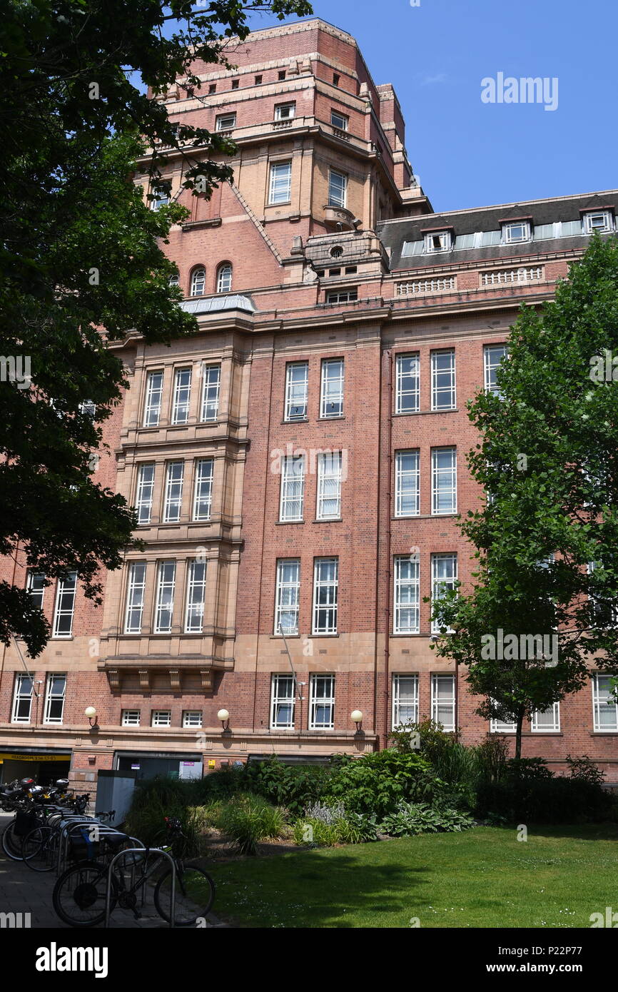 Sackville Street Building, Manchester University Stock Photo