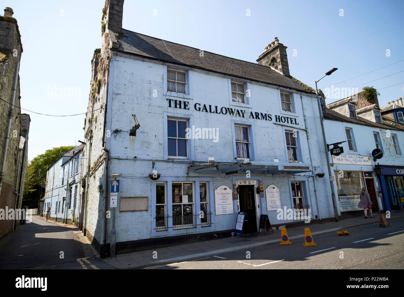 The Galloway Arms Hotel victoria street Newton Stewart Dumfries and Galloway Scotland UK Stock Photo