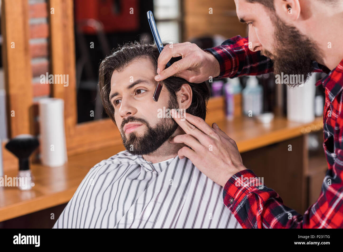 Electric Clipper Hair Trimmers Man Barber Kit for Men Cut Hair Cutting  Machine Professional Men Electric Razor Trimmer 5 Gears _ - AliExpress  Mobile