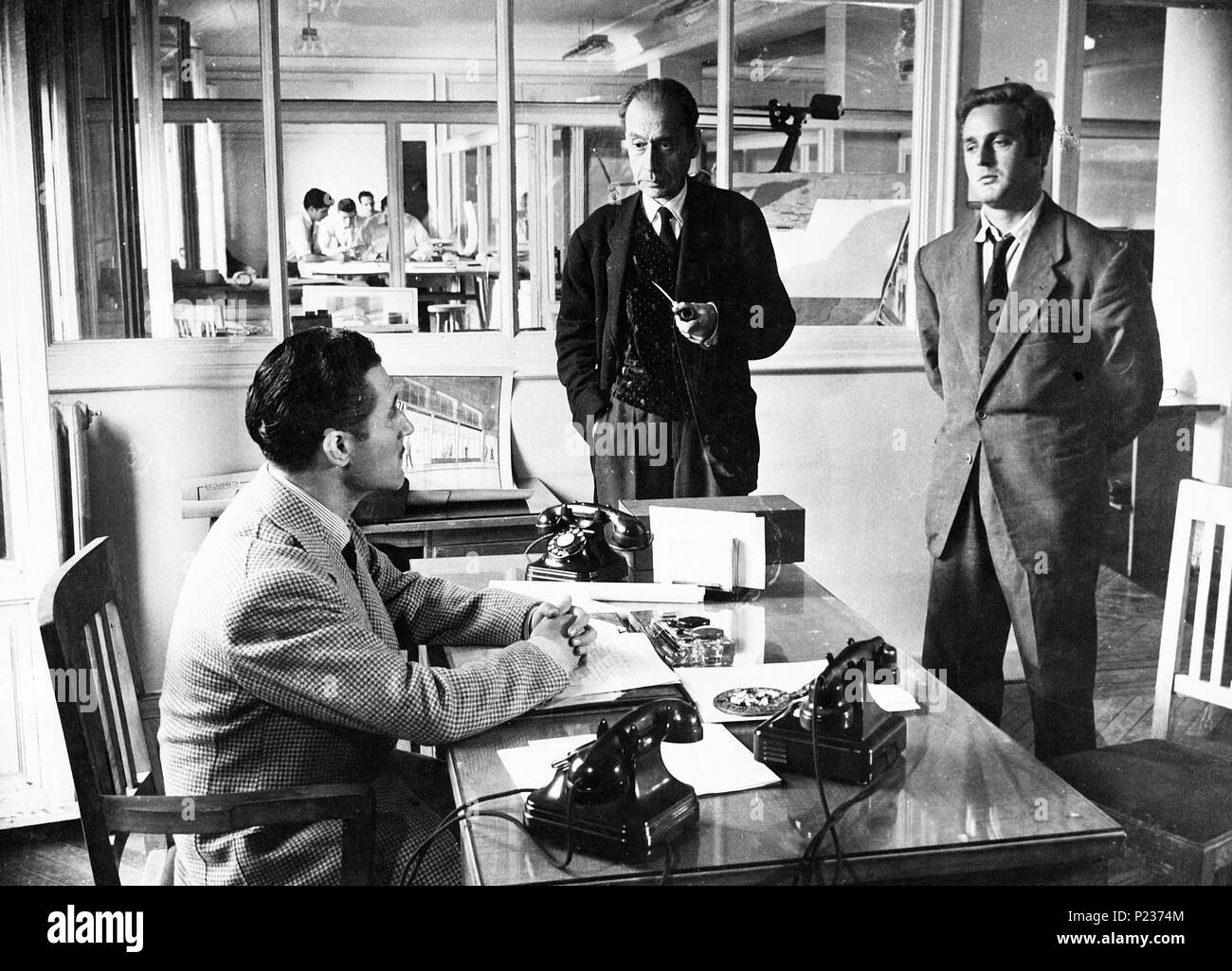 Original Film Title: DIA TRAS DIA.  English Title: DAY BY DAY.  Film Director: ANTONIO DEL AMO.  Year: 1951.  Stars: MARIO BERRIATUA. Credit: INDUSTRIAS CINEMATOGRAFICAS ALTAMIRA / Album Stock Photo