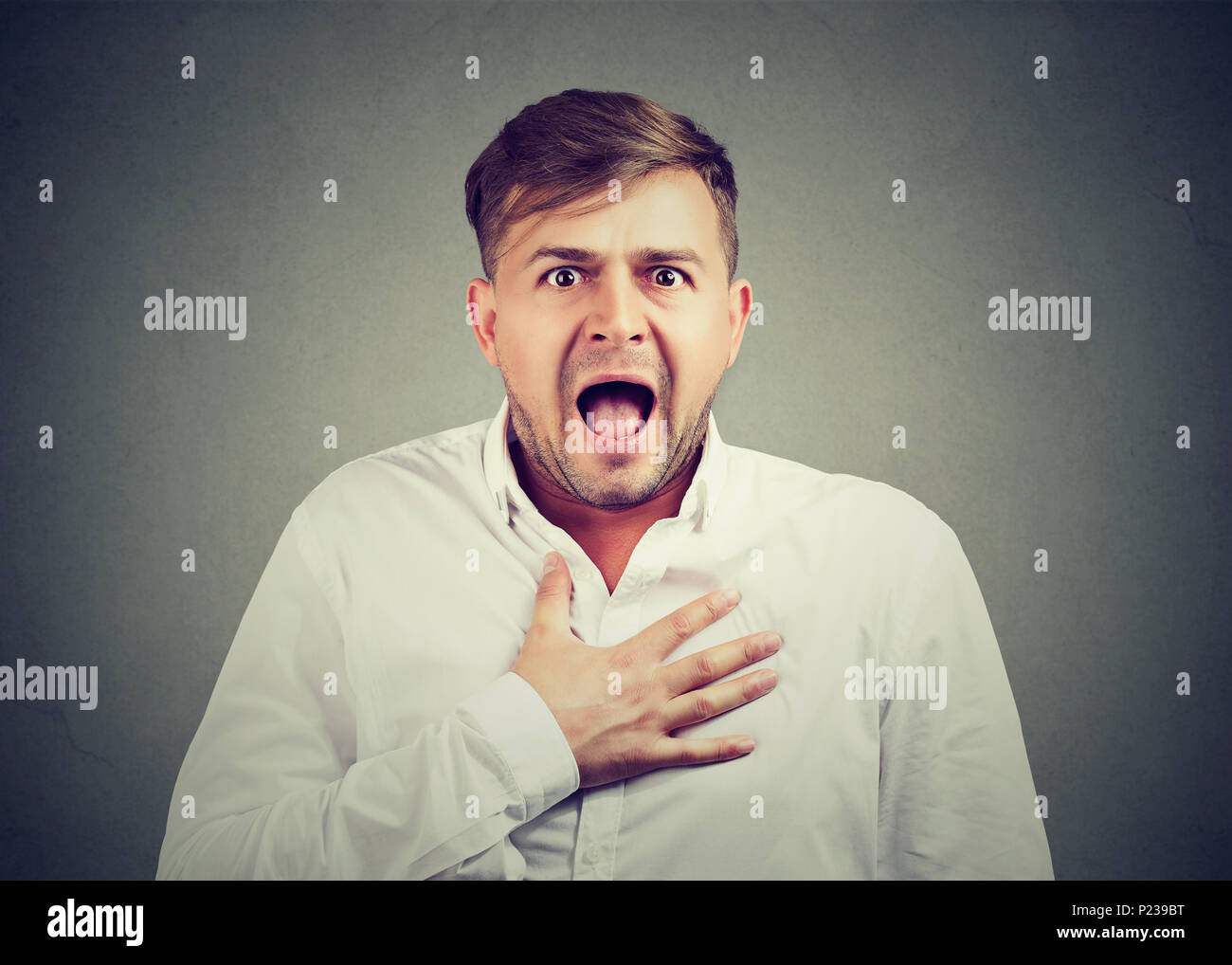 Panic terrified hires stock photography and images Alamy