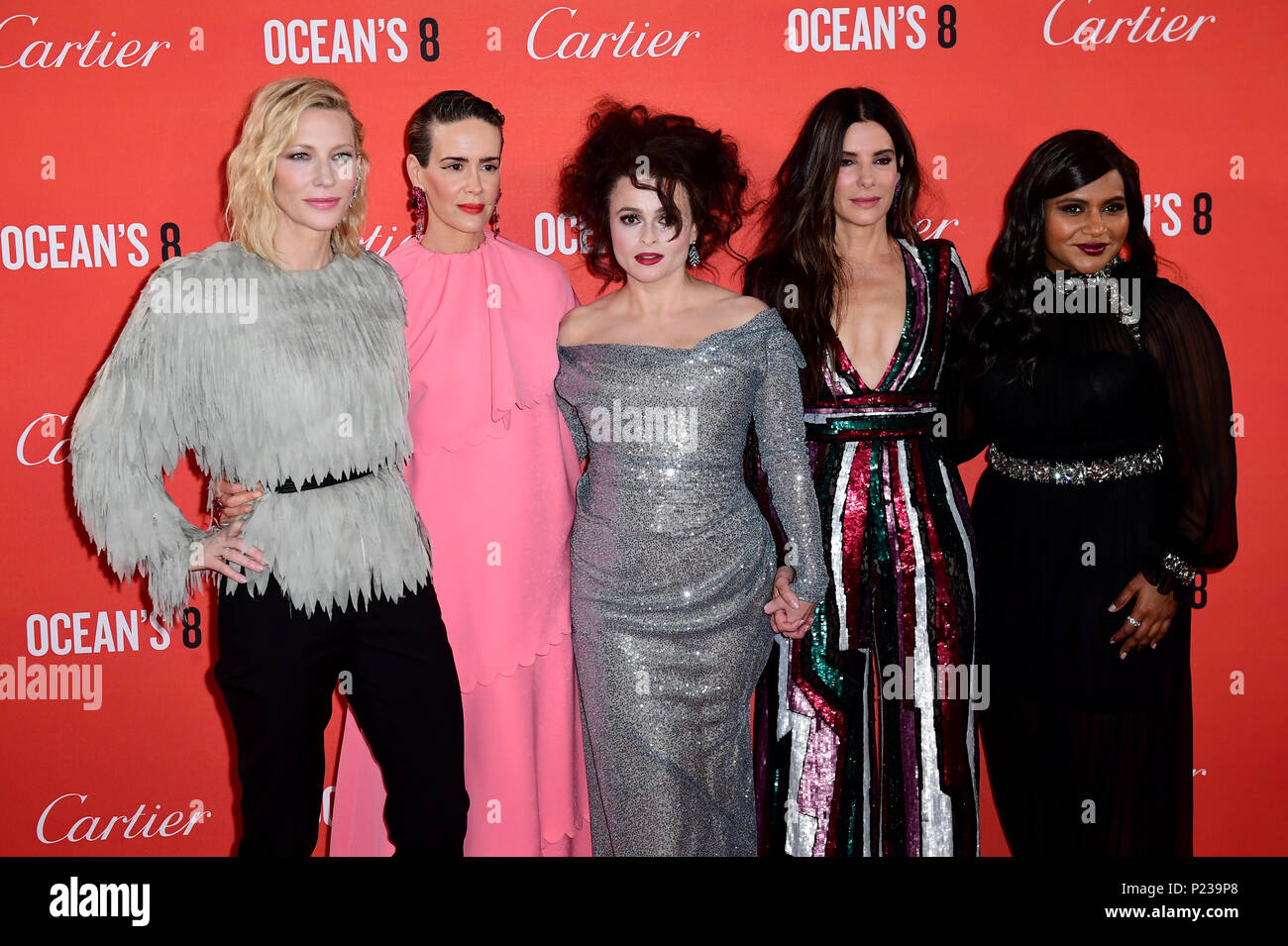Cate Blanchett, Sarah Paulson, Helena Bonham Carter, Sandra Bullock and