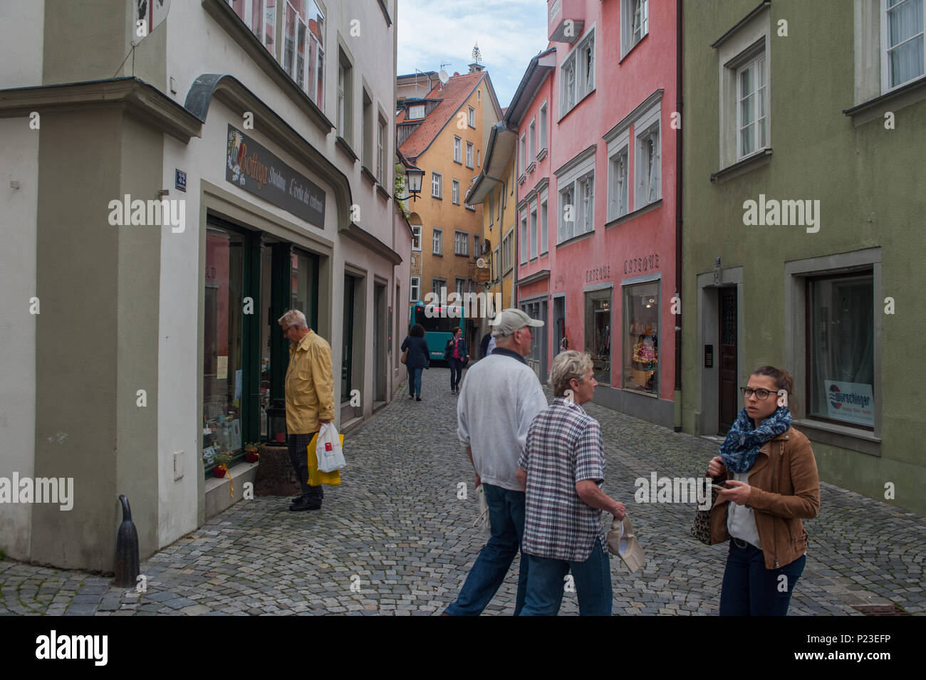Germany shops in the pedestrian zone hi-res stock photography and images -  Alamy