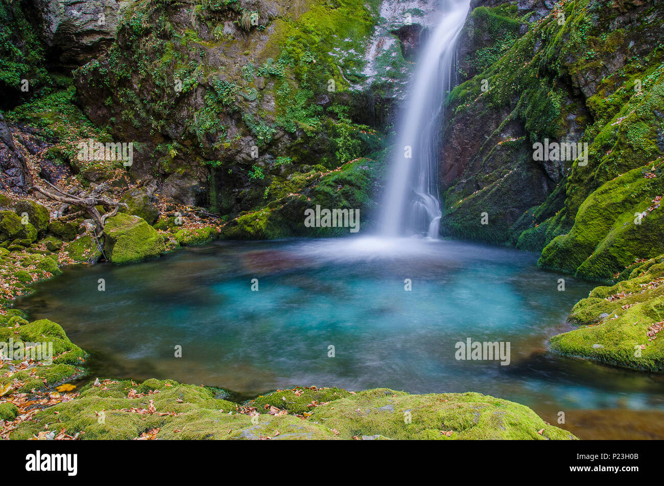 Italy Piedmont Valle Pesio Parco del Marguareis Gias Fontana Stock Photo -  Alamy